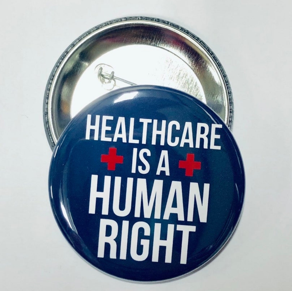 Healthcare Button Pin - Picture 2 of 2